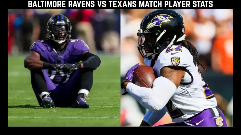 baltimore ravens vs texans match player stats