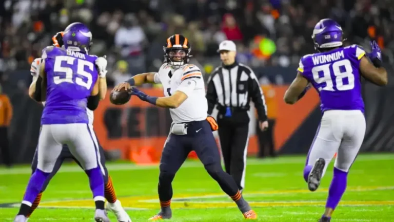 minnesota vikings vs chicago bears match player stats