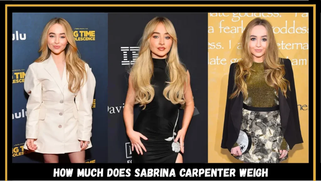 how much does sabrina carpenter weigh