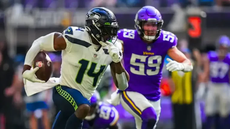 Minnesota Vikings vs Seahawks Match Player Stats