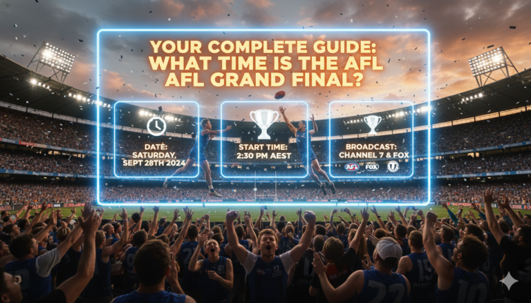 What Time Is the AFL Grand Final